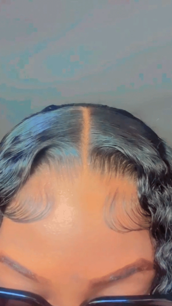 RAW HD Invisible Lace 5x5 Closure w/ Bleached Knots Burmese Curl
