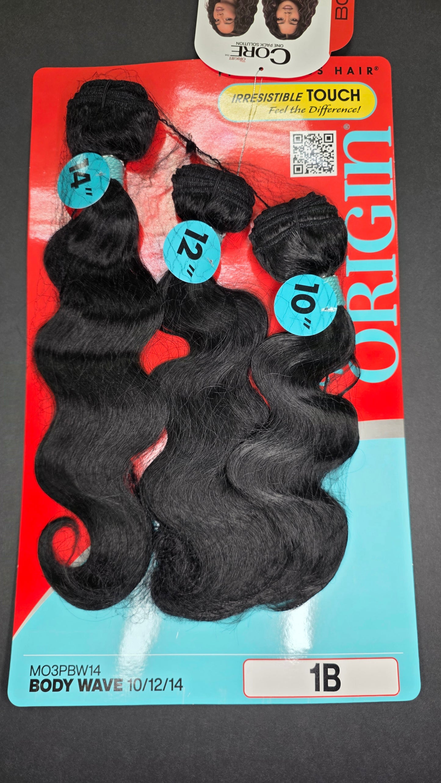 Bobbi Boss Core 3 Bundle Pack Color 1B Body Wave