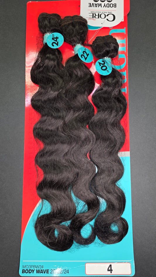 Bobbi Boss Core 3 Bundle Pack Color 4 Body Wave