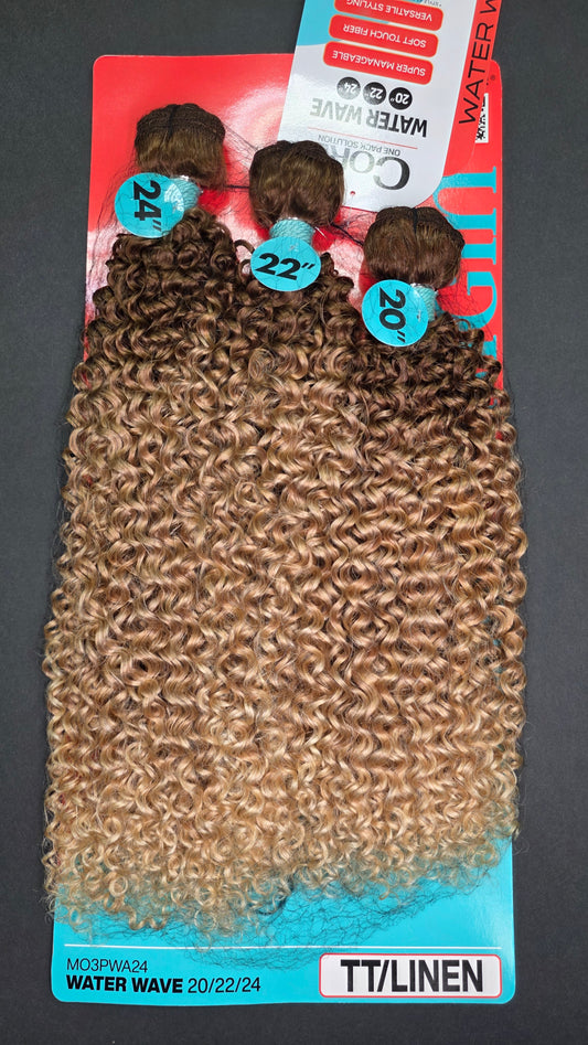 Bobbi Boss Core 3 Bundle Pack Color TT/Linen Water Wave