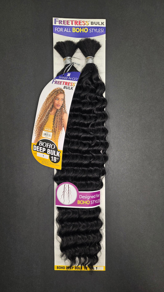 Freetress Boho Deep Bulk Hair for Boho Braids