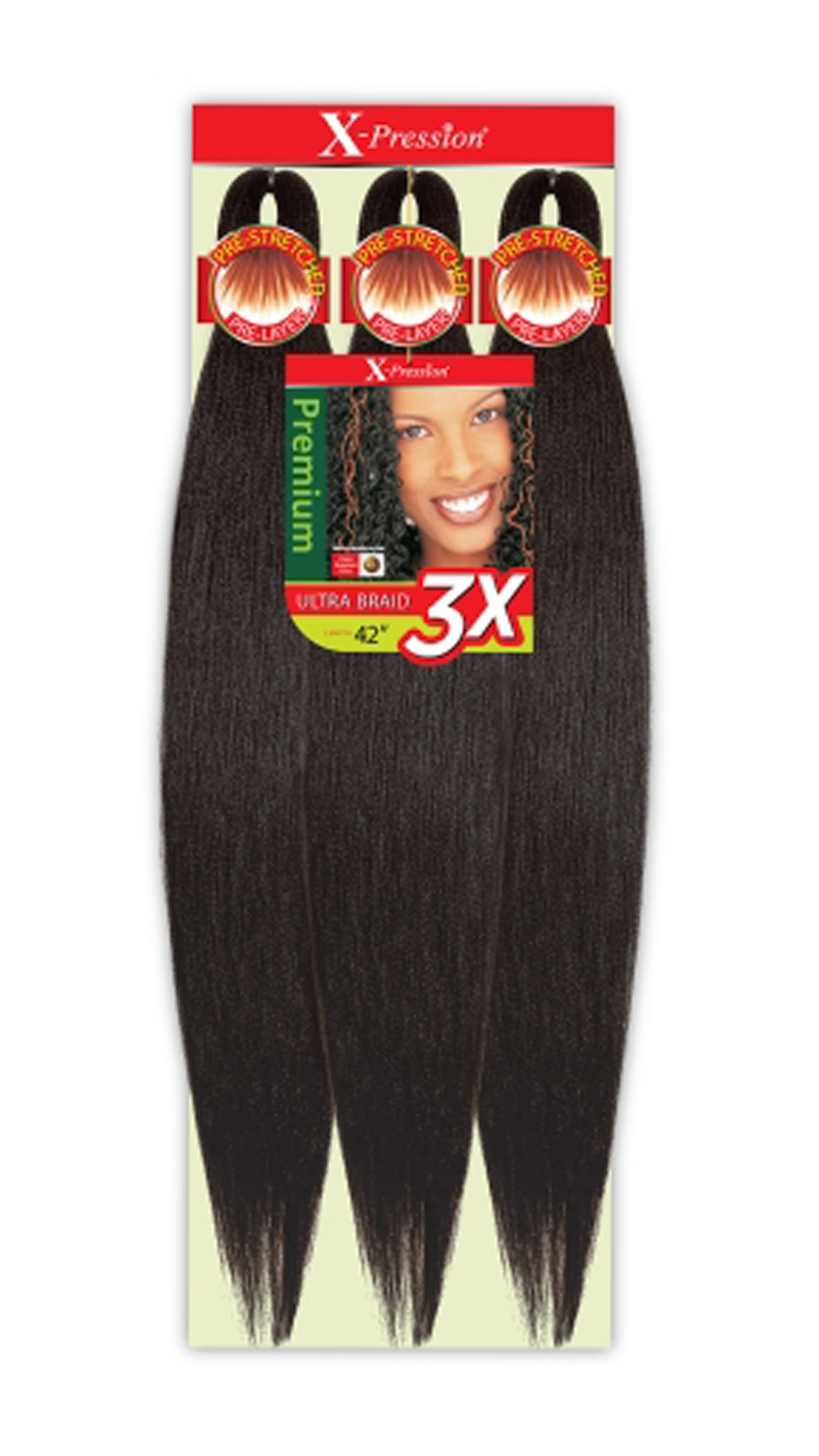 X-Pression Braiding Hair 42"