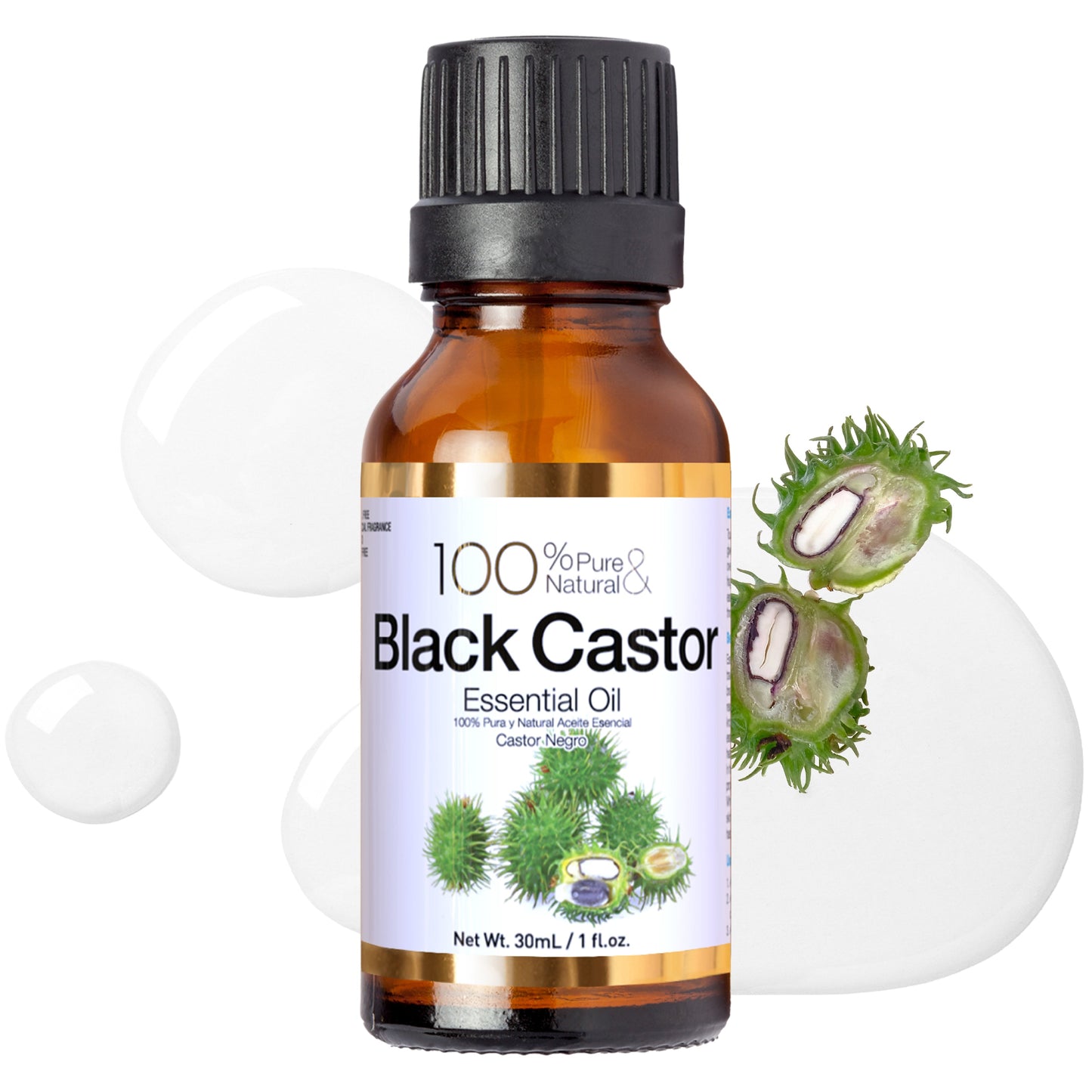 Touch Down Lux Collection Essential Oil – 1 oz – Black Castor – one retail unit