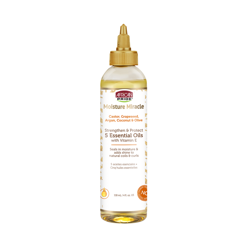 African Pride Moisture Miracle 5 Essential Oils – 4 oz
