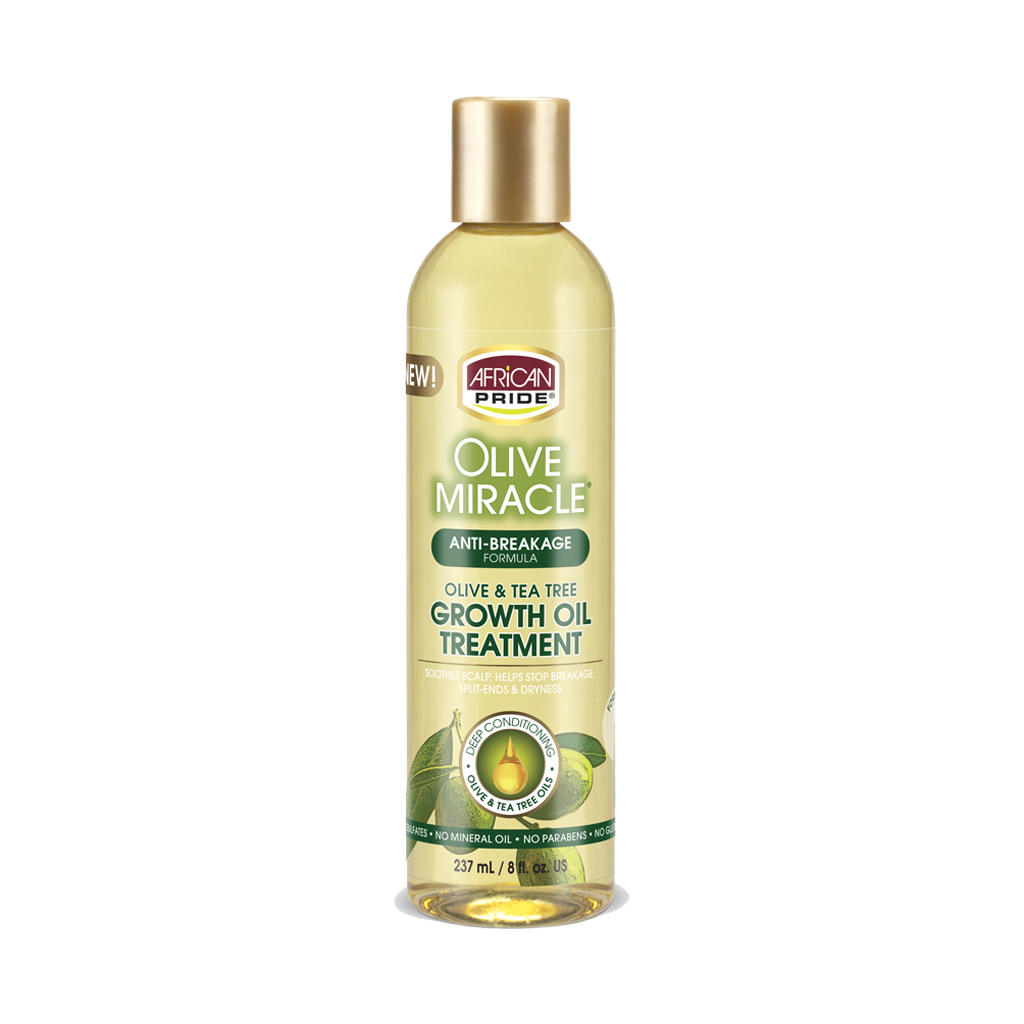 African Pride Olive Miracle Growth Oil – 8 oz