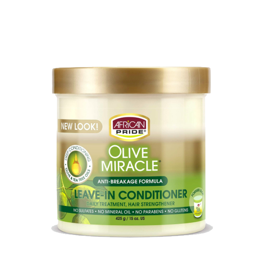 African Pride Olive Miracle Leave-In Conditioner – 15 oz