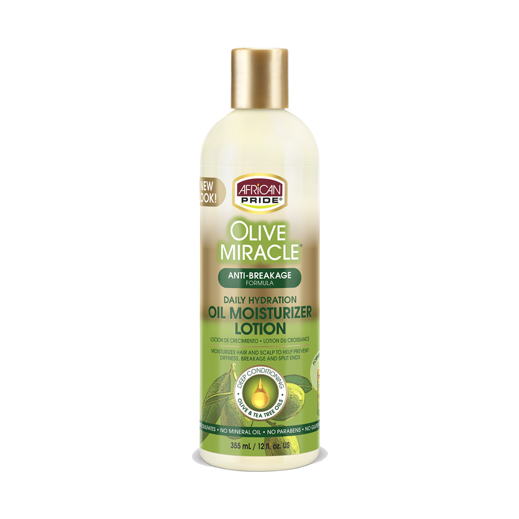 African Pride Olive Miracle Oil Moisturizer Lotion – 12 oz