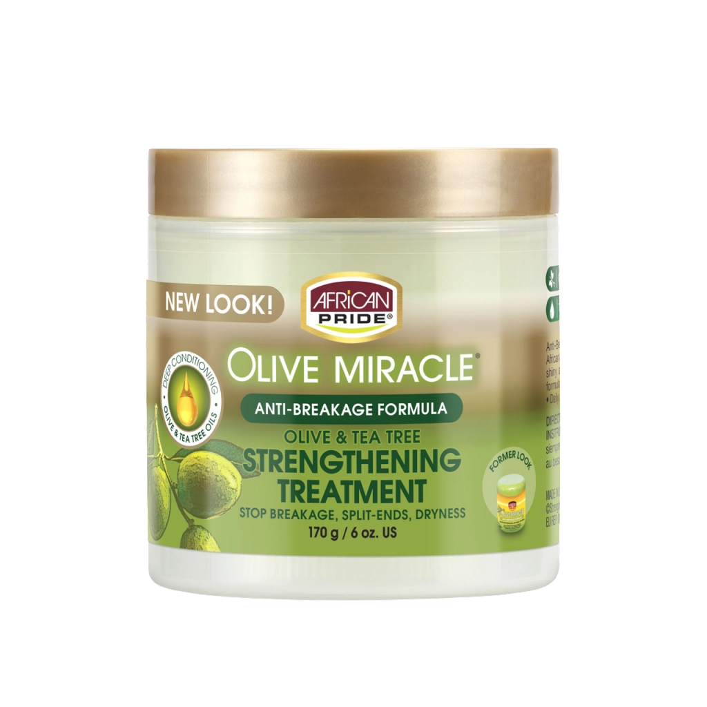 African Pride Olive Miracle Strengthening Treatment – 6 oz