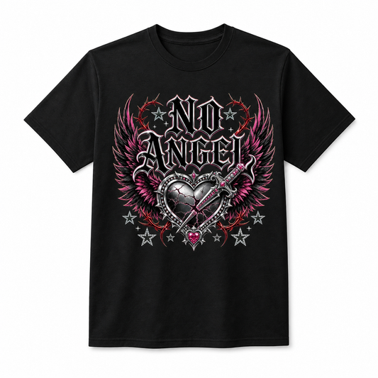 No Angel Winged Heart Tee