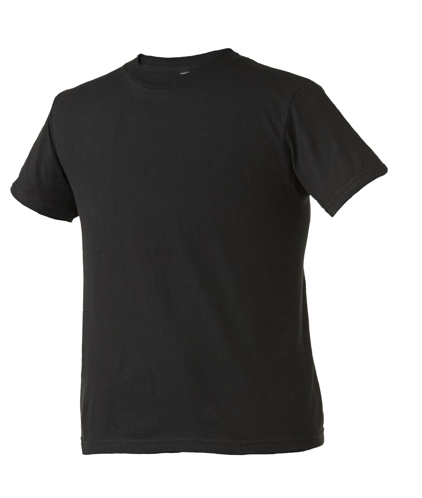 Tultex 235 Youth Fine Jersey T-Shirt in Black