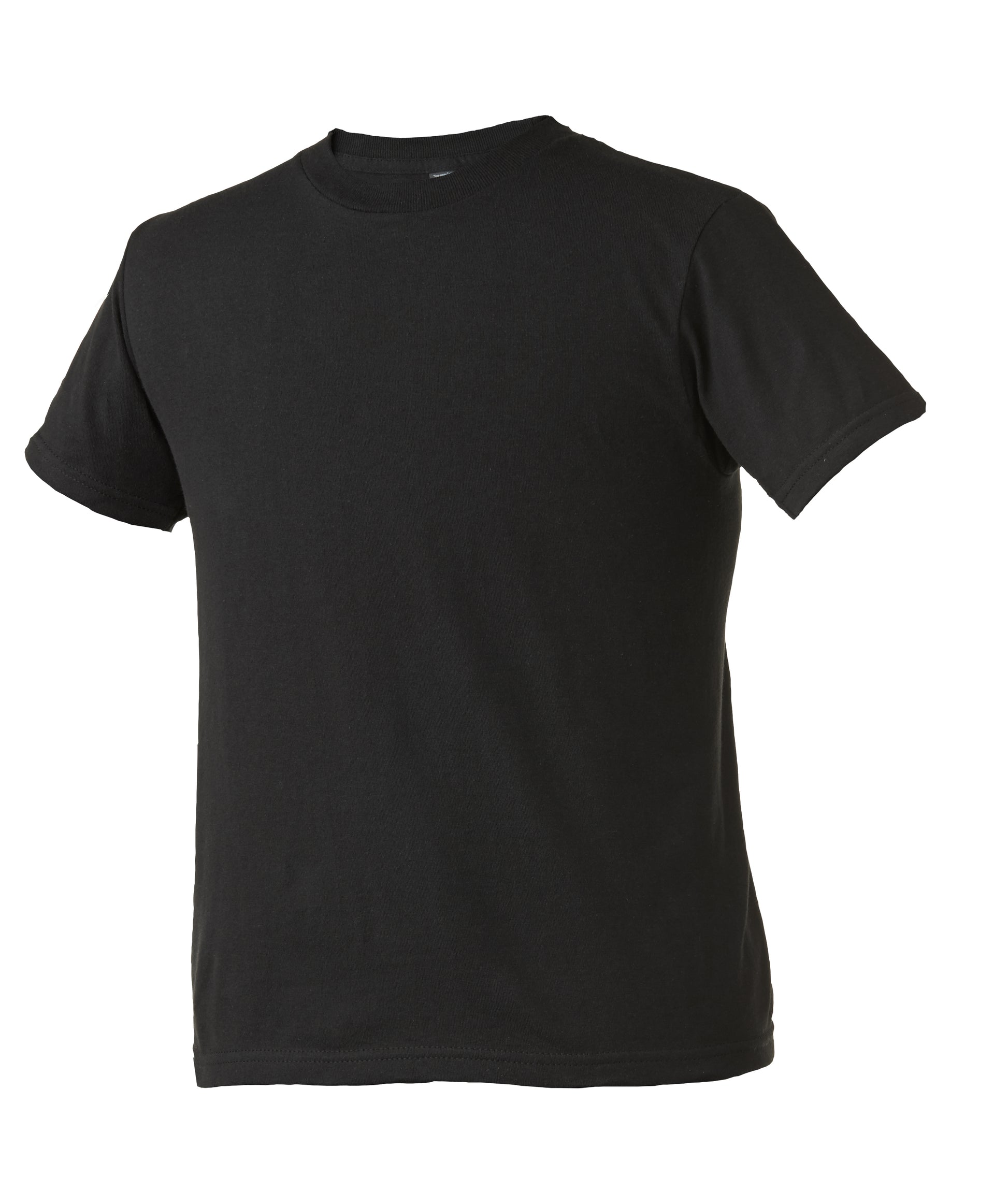 Tultex 235 Youth Fine Jersey T-Shirt in Black