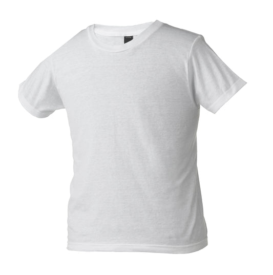 Tultex 235 Youth Fine Jersey T-Shirt – Blank — White