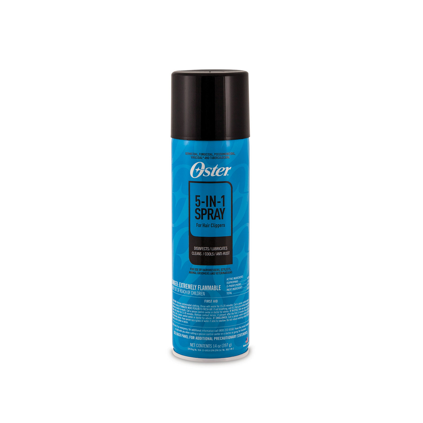 Oster 5-in-1 Clipper Spray 14 oz can on white background