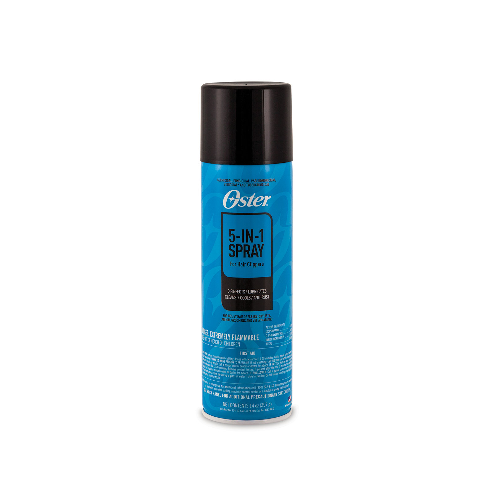 Oster 5-in-1 Clipper Spray 14 oz can on white background