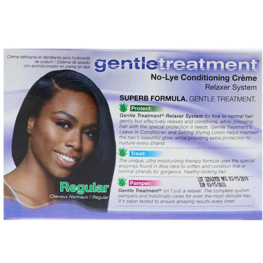 Gentle Treatment No-Lye Conditioning Creme Relaxer – Regular – 1 Application product image