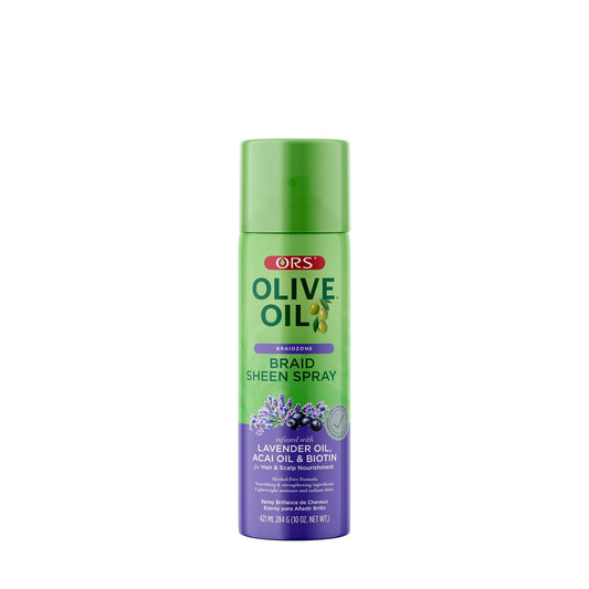 ORS Olive Oil Braid Sheen Spray with Lavender Oil, Acai Oil & Biotin