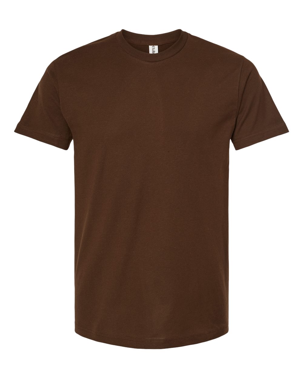 Tultex 202 Unisex Fine Jersey T-Shirt in Brown