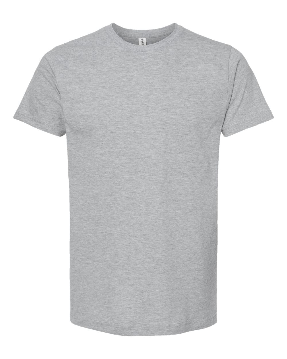 Tultex 202 Unisex Fine Jersey T-Shirt in Heather Grey