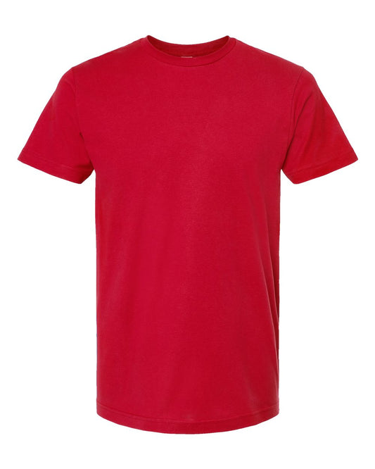 Tultex 202 Unisex Fine Jersey T-Shirt – Blank — Red