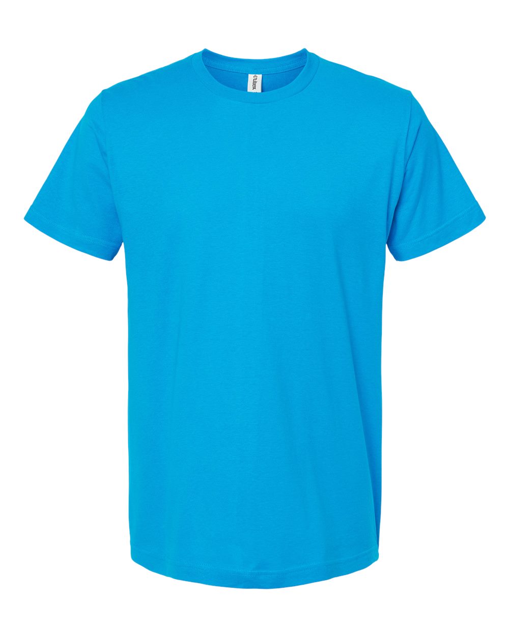 Tultex 202 Unisex Fine Jersey T-Shirt in Turquoise