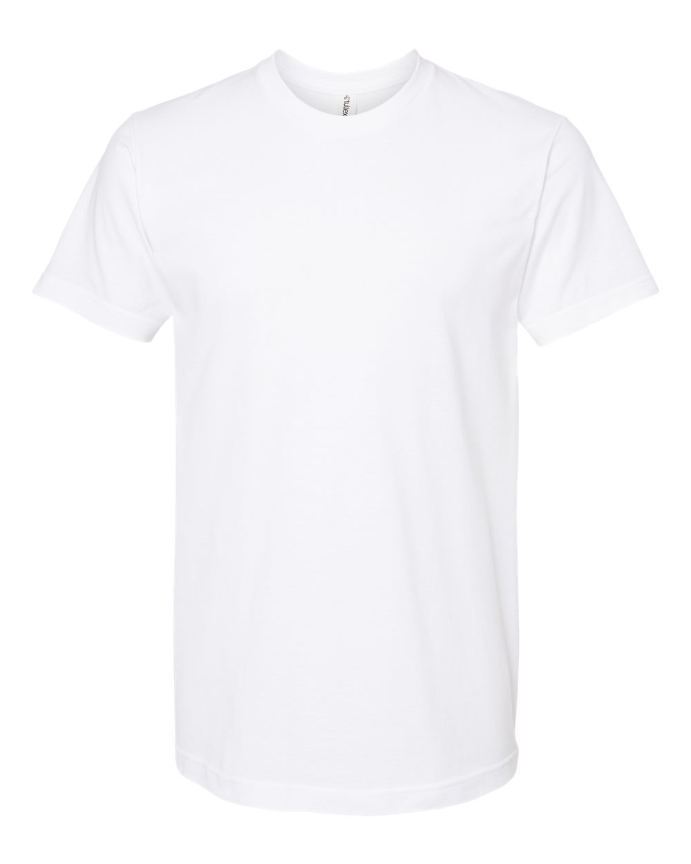Tultex 202 Unisex Fine Jersey T-Shirt in White