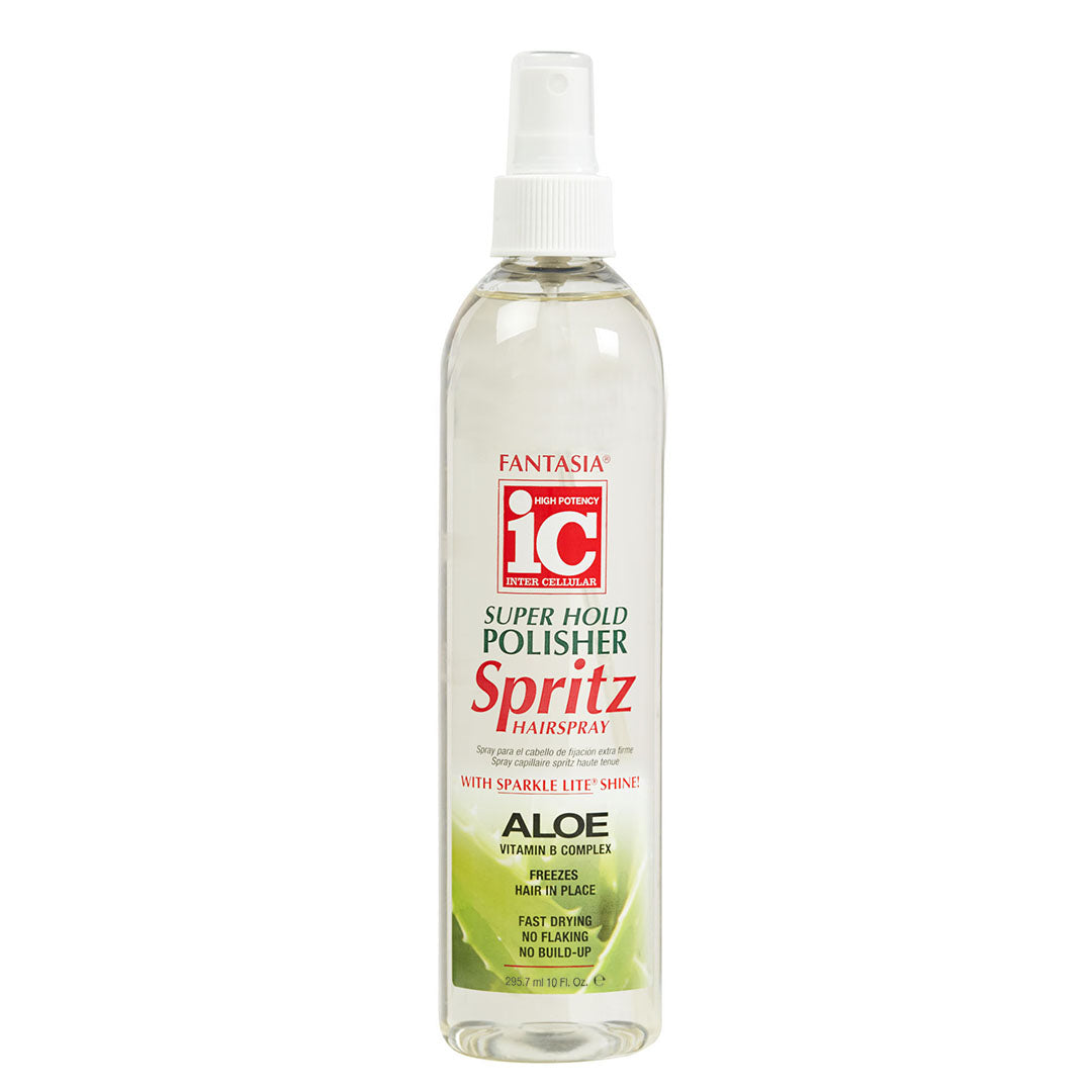 Fantasia IC Hair Polisher Super Hold Spritz 10 oz bottle