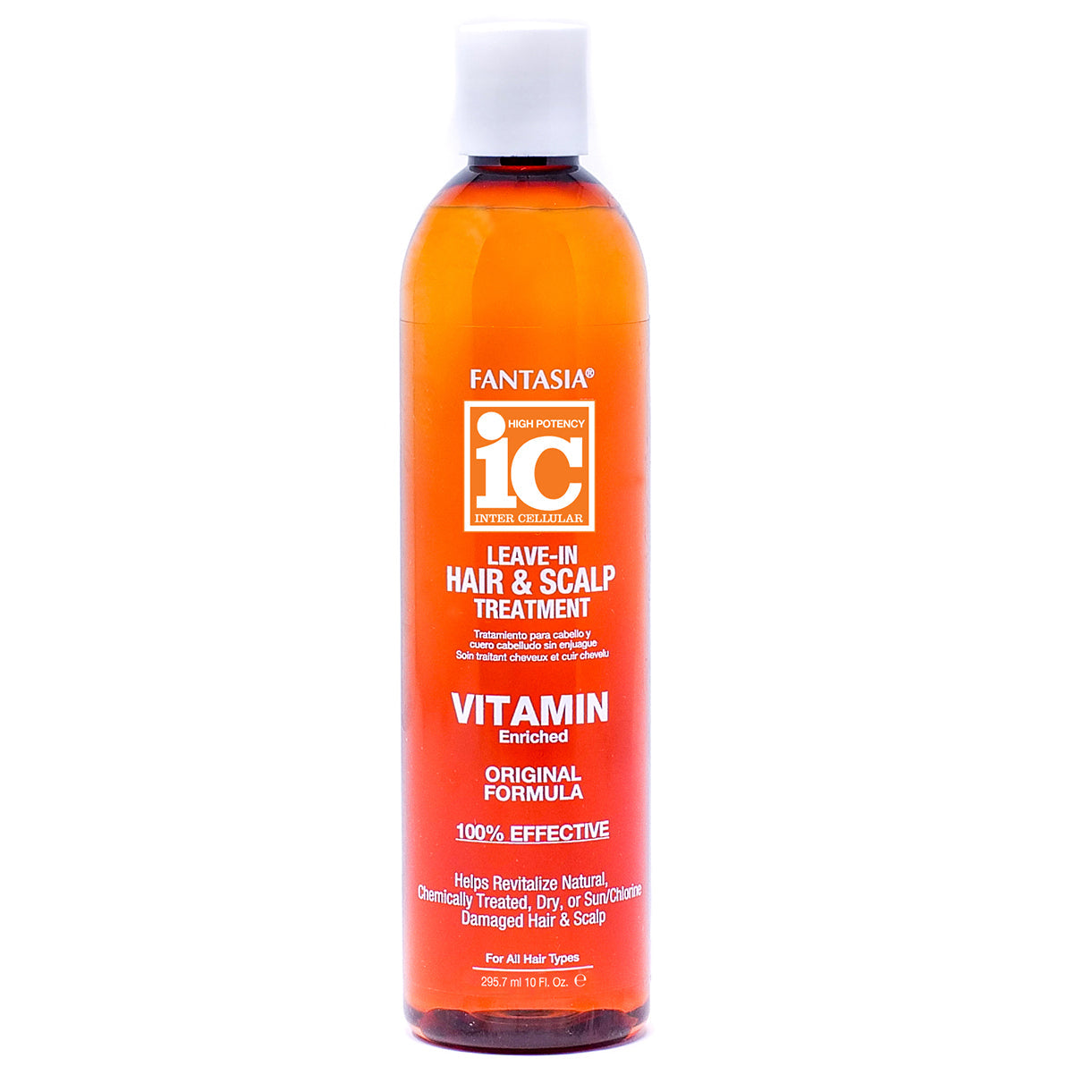 Fantasia IC Leave-In Hair and Scalp Treatment 10 oz bottle
