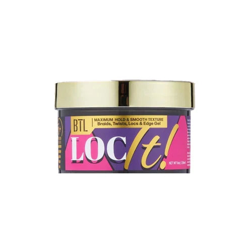 BTL Professional LOC IT! Multi-Use Braiding Gel – 8 oz