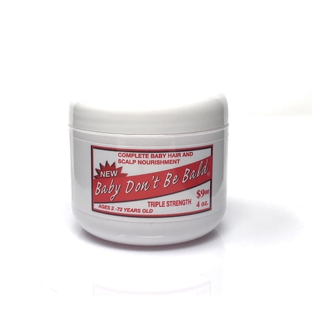 Baby Don't Be Bald Triple Strength Hair Grow – 4 oz product image