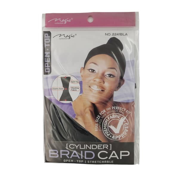 Magic Collection Cylinder Braid Cap – Black product image