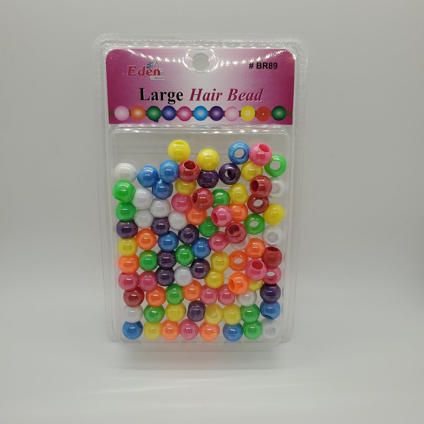 Eden BR89 Jumbo Hair Beads – Assorted Color product image