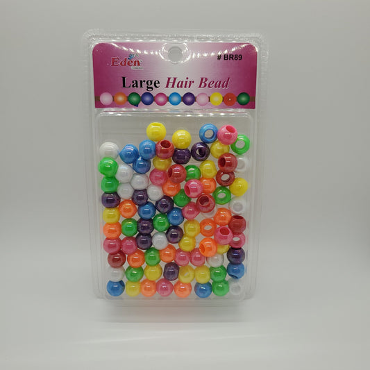 Eden BR89 Jumbo Hair Beads – Assorted Color — Default Title