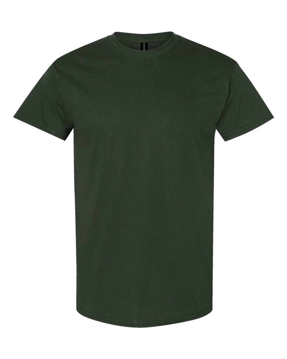 Gildan 5000 Heavy Cotton™ Adult T-Shirt in Forest Green