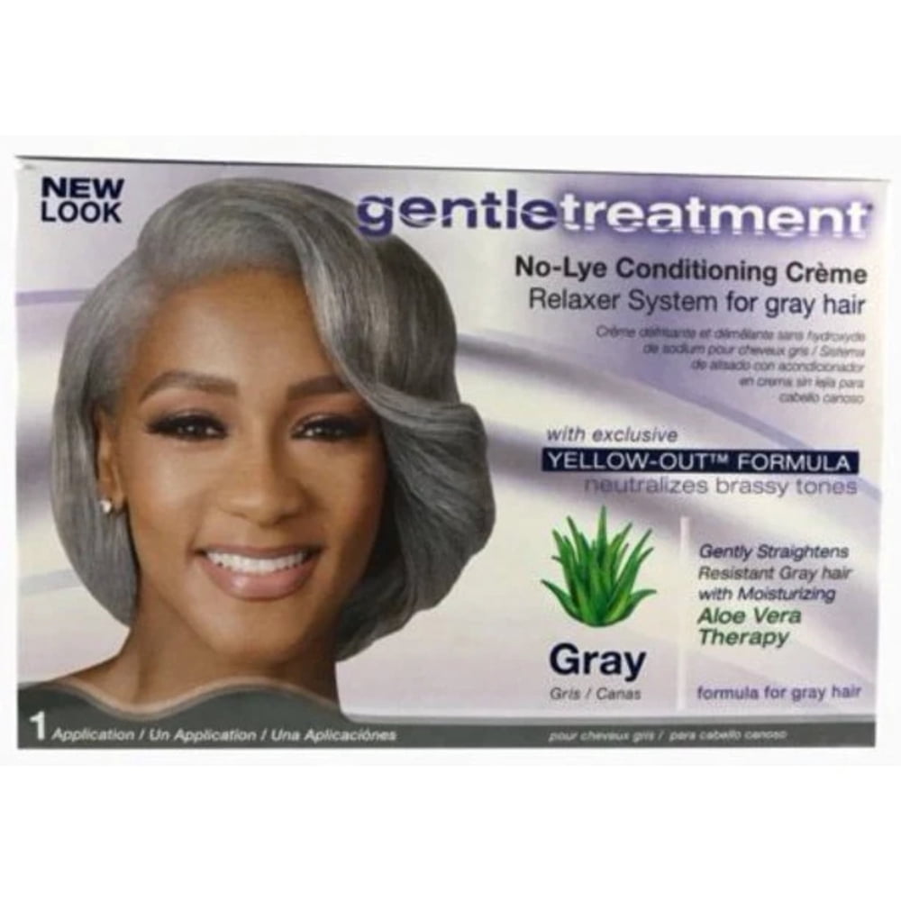 Gentle Treatment No-Lye Conditioning Creme Relaxer – Gray Hair – 1 Application product image
