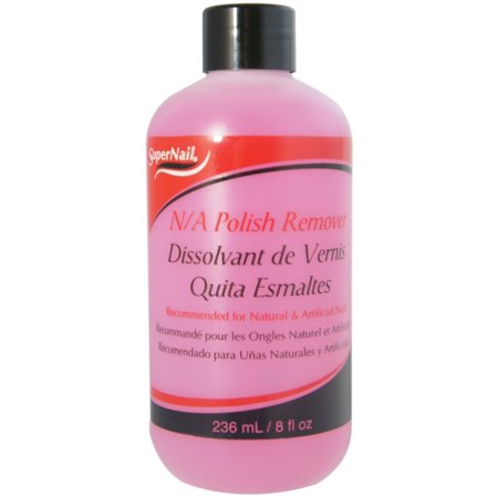 SuperNail Non-Acetone Polish Remover – 8 oz – Default Title – one retail package
