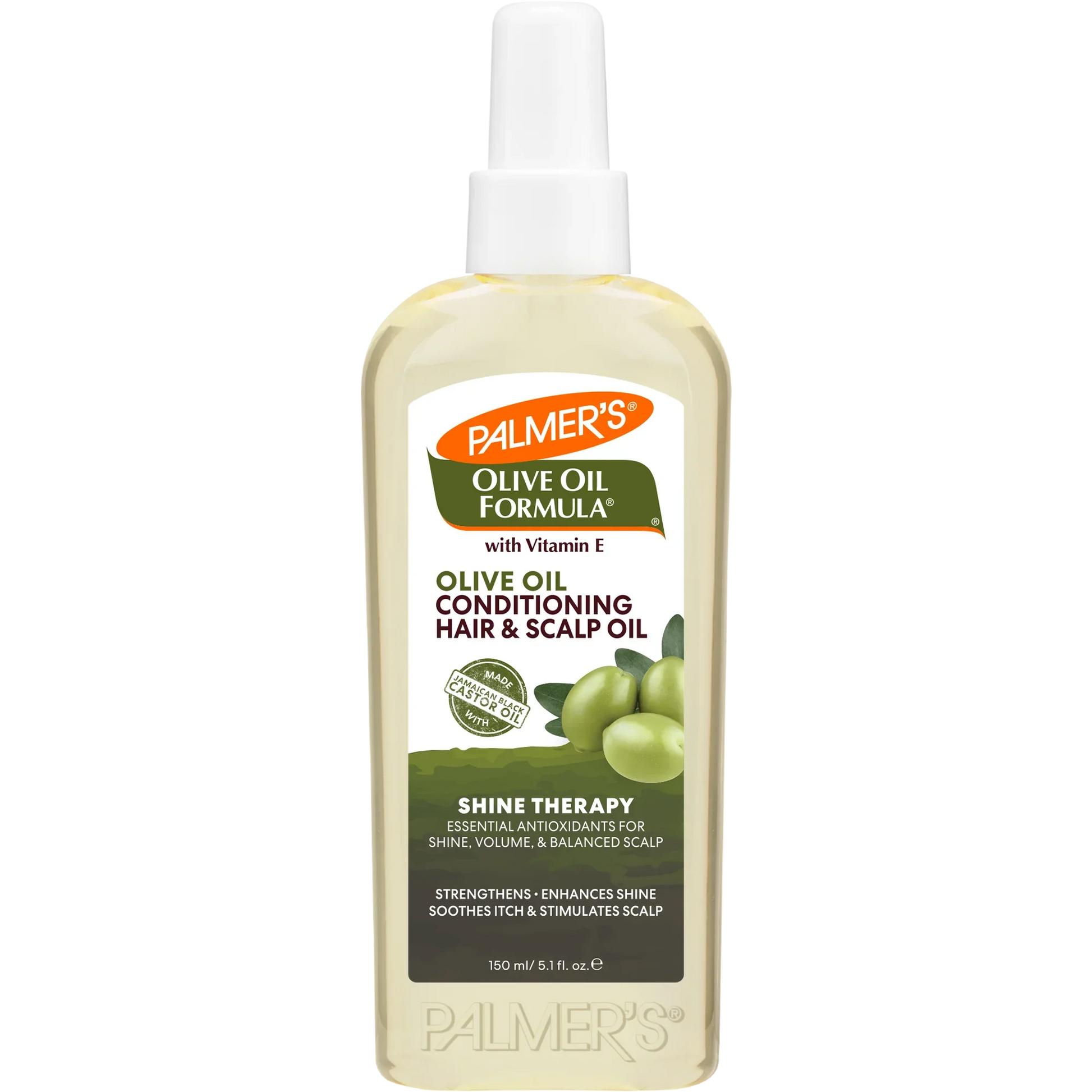 Palmer's Olive Oil Formula Shine Therapy Hair & Scalp Oil – 5.1 oz product image