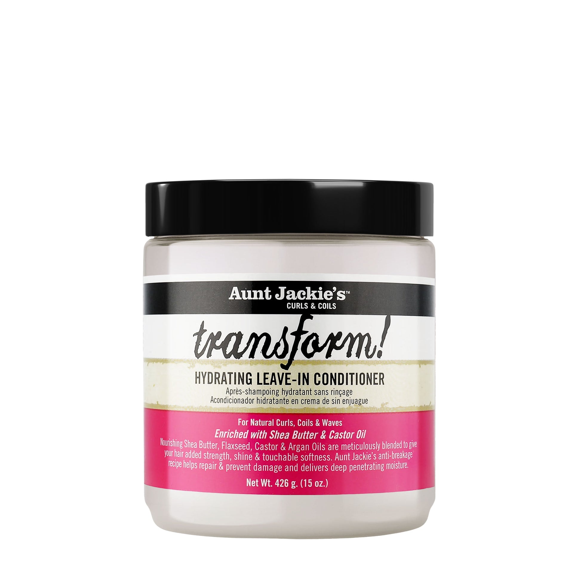 Aunt Jackie's Transform Hydrating Leave-In Conditioner – 15 oz product image