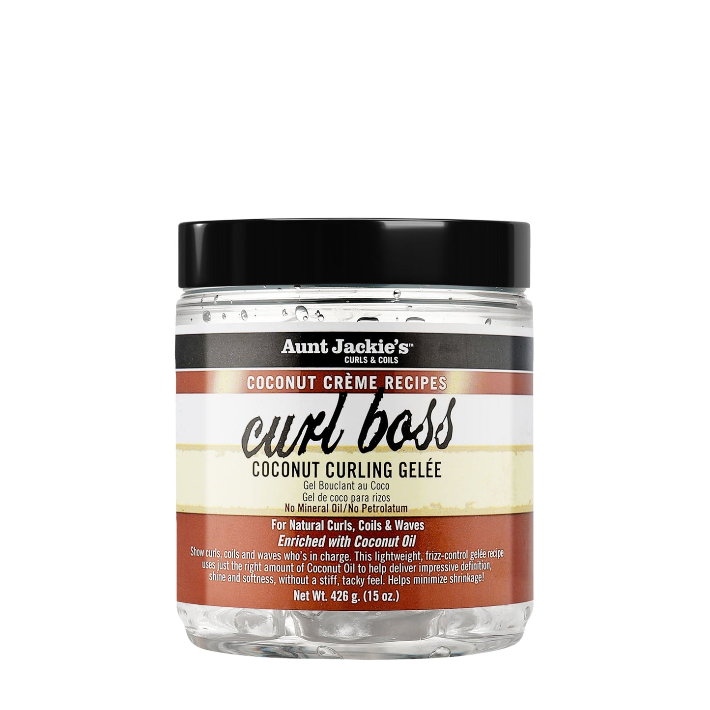 Aunt Jackie's Coconut Crème Curl Boss Gelée – 15 oz product image