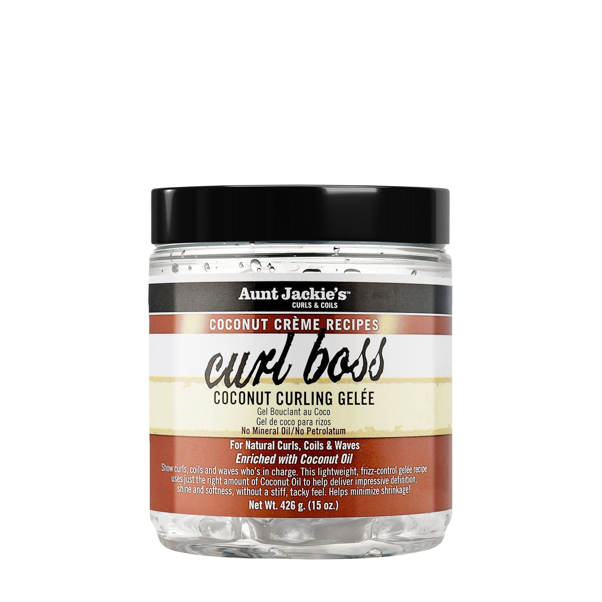 Aunt Jackie's Coconut Crème Curl Boss Gelée – 15 oz product image