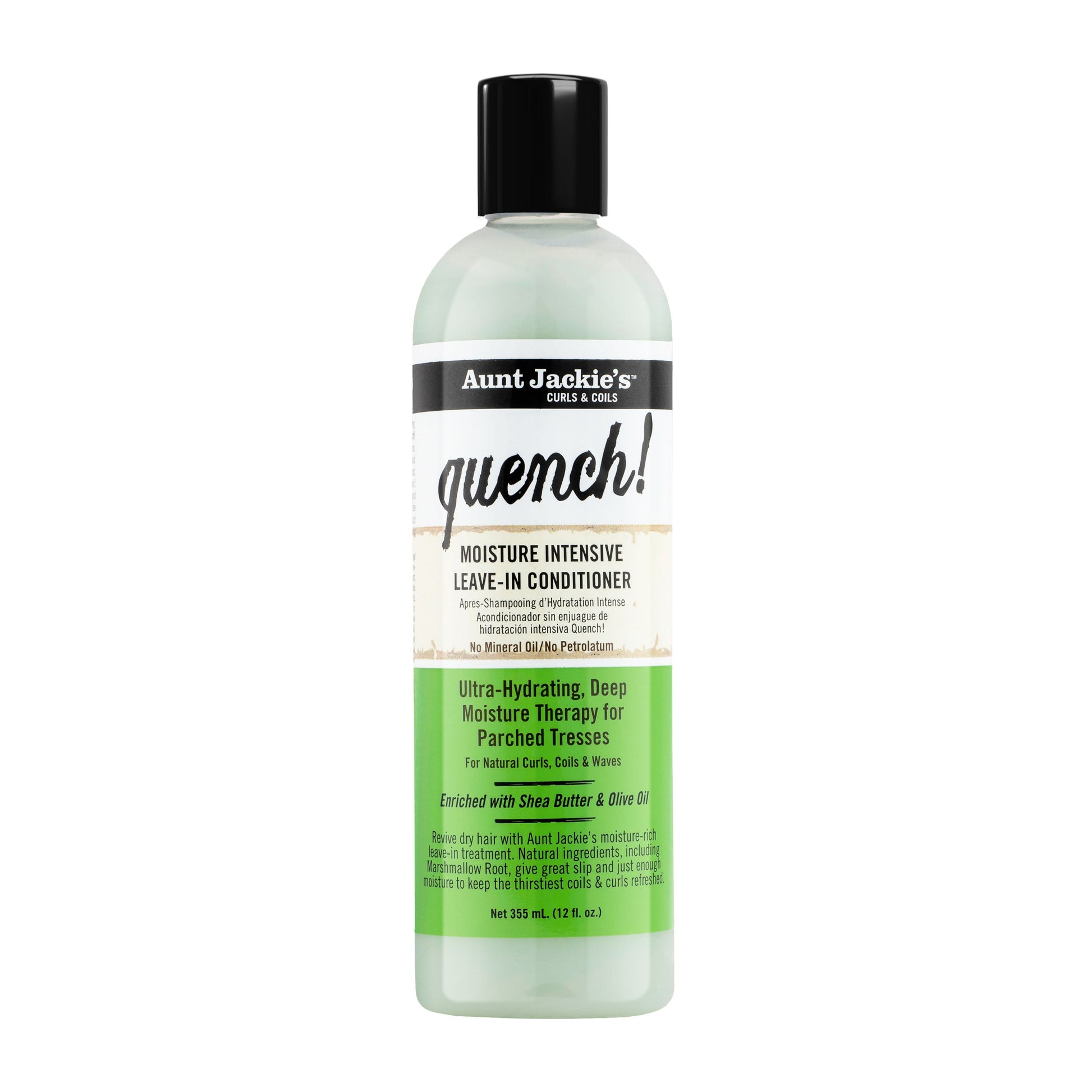 Aunt Jackie's Quench Moisture Intensive Leave-In Conditioner – 12 oz product image