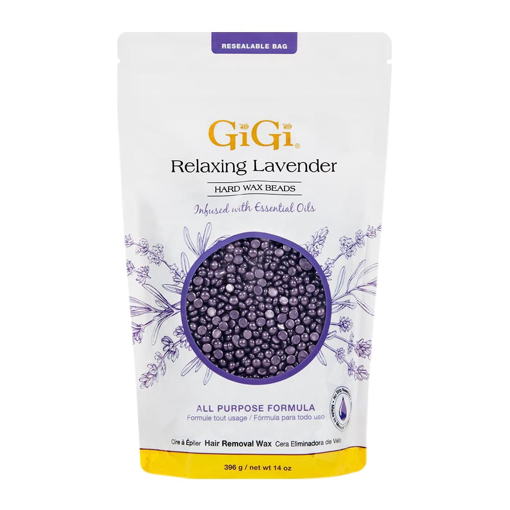 GiGi Hard Wax Beads – 14 oz – Relaxing Lavender product image