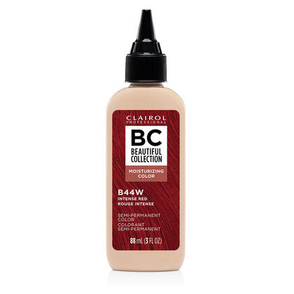 Clairol Professional Beautiful Collection 44W Intense Red 3 oz bottle on white background