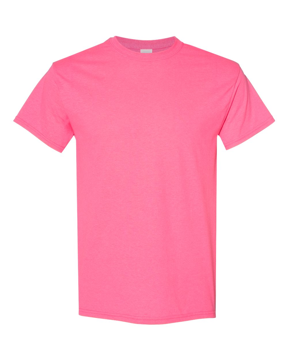 Gildan 5000 Heavy Cotton™ Adult T-Shirt in Safety Pink