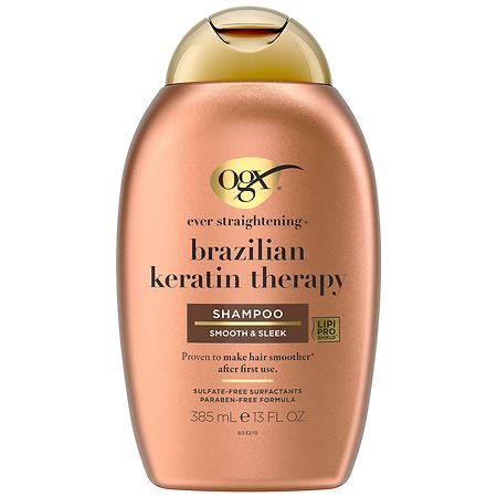 OGX Ever Straightening + Brazilian Keratin Therapy Shampoo – 13 oz product image