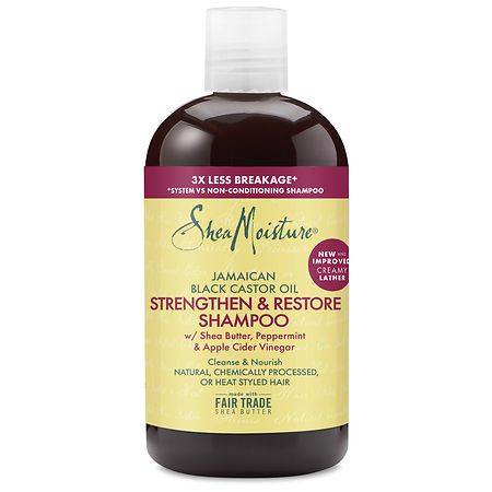 SheaMoisture Jamaican Black Castor Oil Strengthen & Restore Shampoo – 13 oz product image