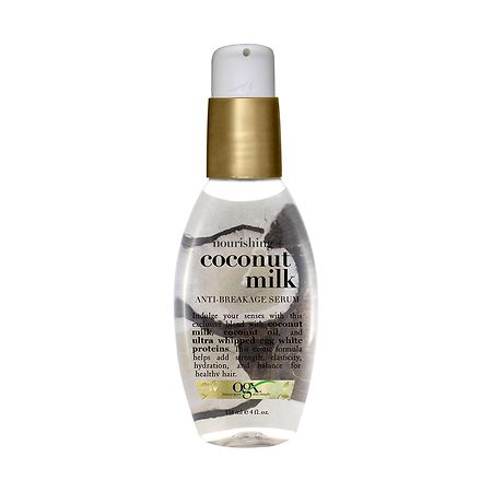OGX Nourishing + Coconut Milk Anti-Breakage Serum – 4 oz product image