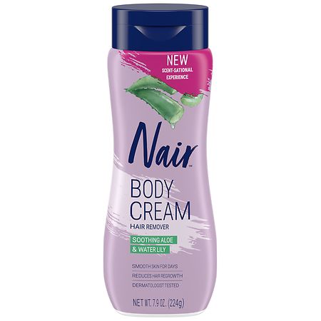 Nair Body Hair Removal Cream – Aloe & Water Lily – 7.9 oz product image