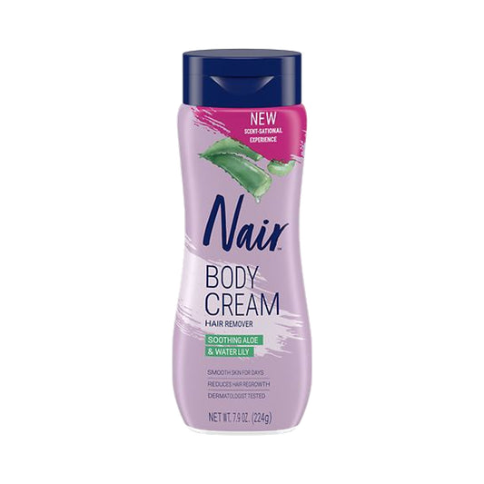 Nair Body Hair Removal Cream – Aloe & Water Lily – 7.9 oz product image