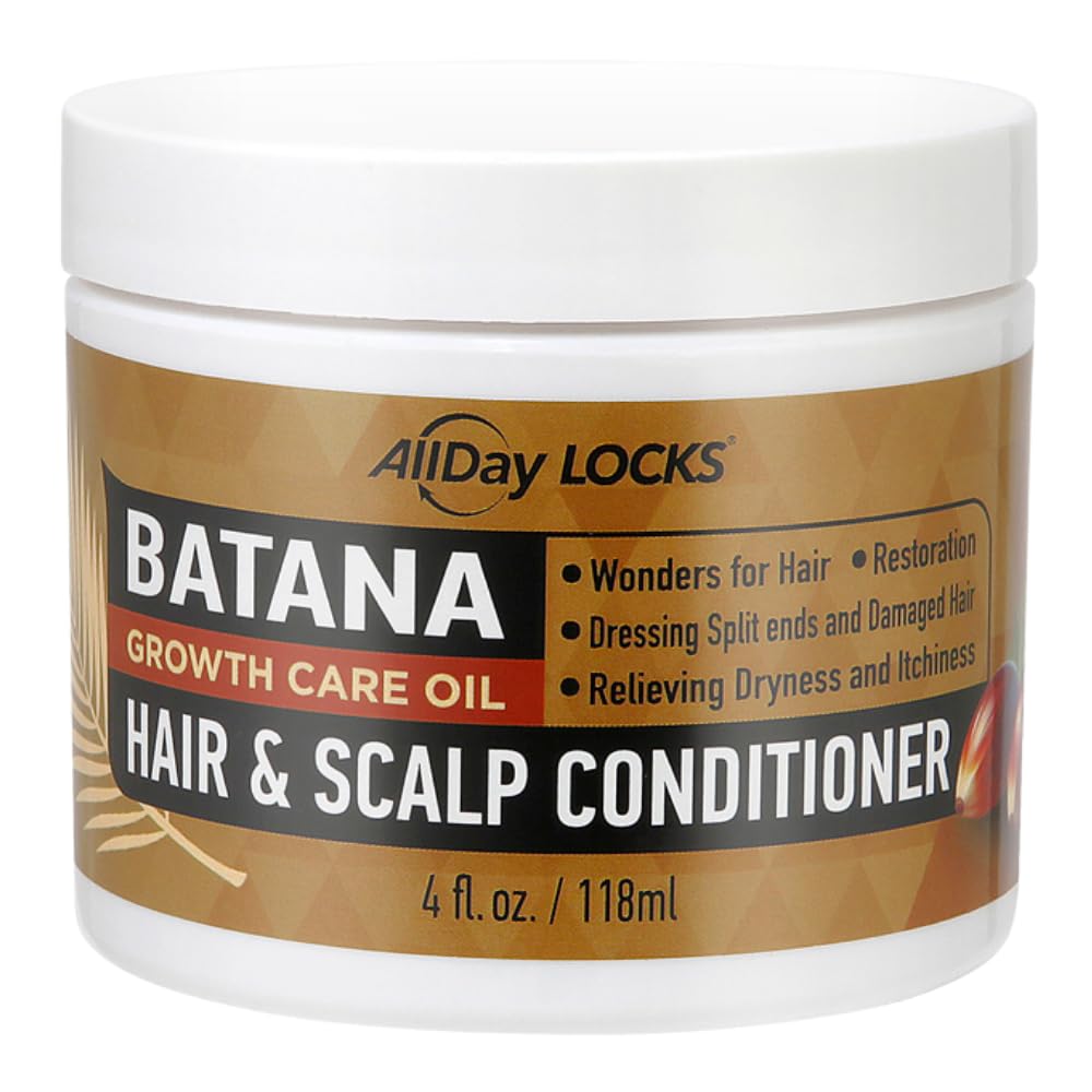 AllDay Locks Banana Oil Hair & Scalp Conditioner – 4 oz