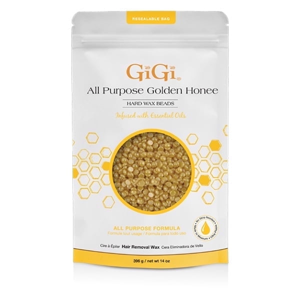 GiGi Hard Wax Beads – 14 oz – All Purpose Golden Honee product image
